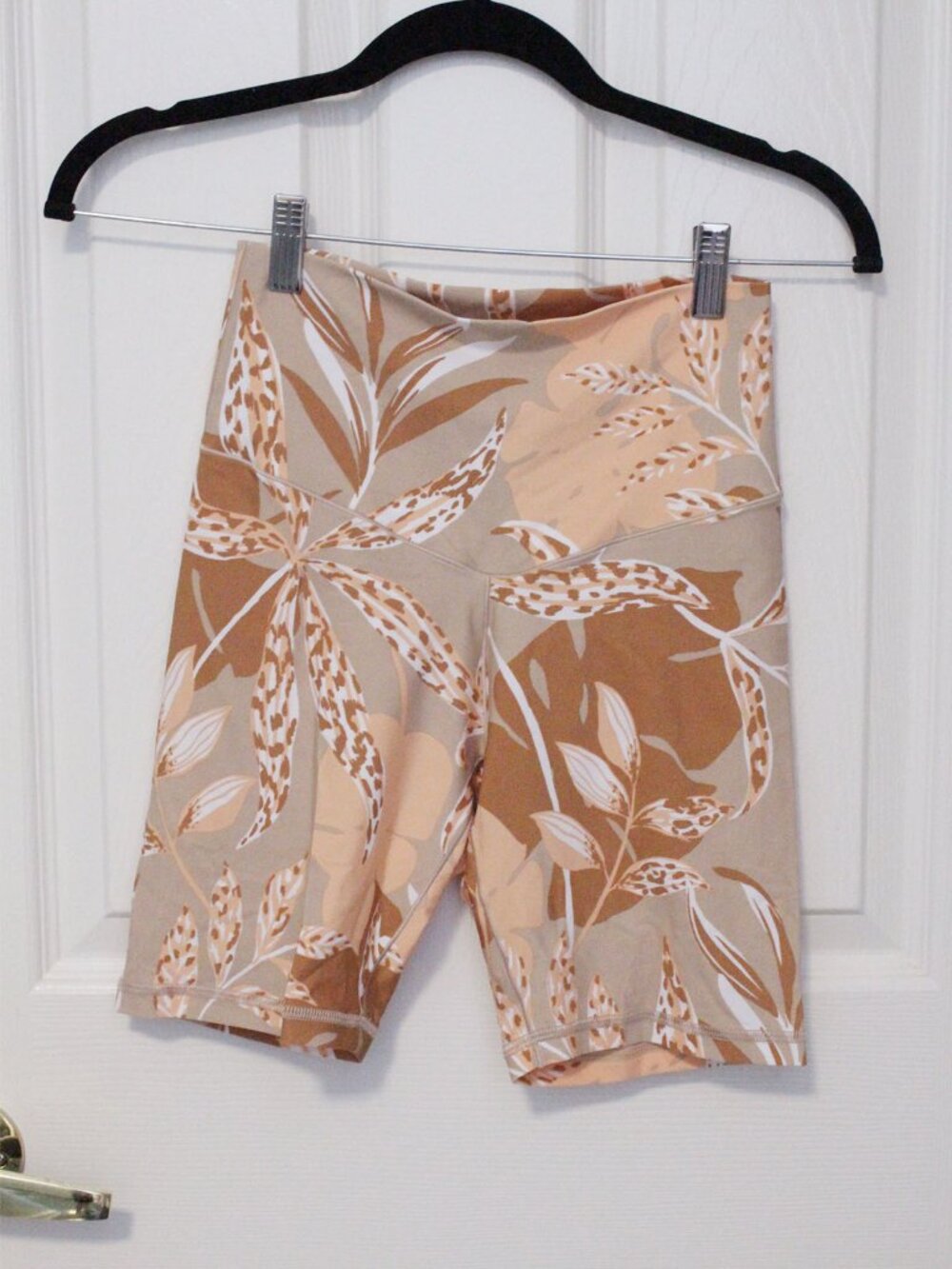 Aerie Tropical Print Biker Shorts